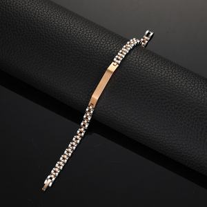 Bracelet de montre en acier inoxydable de haute qualité, plaqué or PVD, anti-ternissement, style tendance, vente en gros - Product Image 3