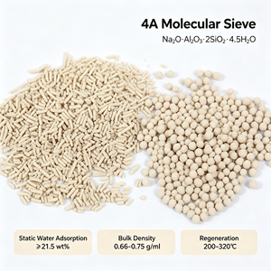 โซเดียมไทป์ 4A โมเลกุลซีฟ ขนาดรูพรุน 4A สำหรับกำจัด <span class=keywords><strong>CO2</strong></span> และ H2S - Product Image 4