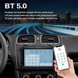 Phổ 2DIN IPS 4Core 8core 64GB 128GB 256GB 8inch Android Car DVD Player cho VW Volkswagen Golf Caddy TIGUAN ghế EOS - Product Image 5