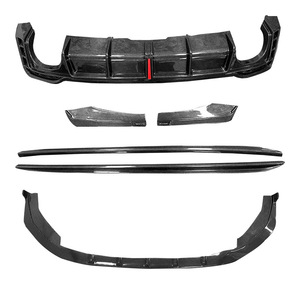 Kit Carrozzeria in Fibra di Carbonio per Auto: Diffusore Posteriore, Splitter Anteriori, Minigonne Laterali per <span class=keywords><strong>Audi</strong></span> <span class=keywords><strong>A5</strong></span> S5 RS5 B9.5 2021 2022 2023 2024 2025 - Product Image 2