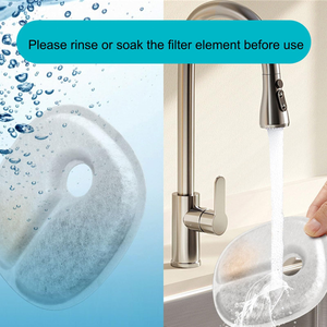 Cartucho de Cambio Rápido, Filtros de Carbón para Tanque de Agua Ciclónico Portátil, Purificador de Algodón de Coco para Bebederos y Comederos de Mascotas - Product Image 4