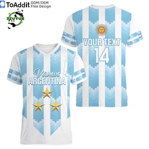 เสื้อฟุต<span class=keywords><strong>บอล</strong></span>ฟุตบอล<span class=keywords><strong>โลก</strong></span> 2026 ของอาร์เจนตินา แบบขายส่งและปรับแต่งได้  สเปน ฝรั่งเศส บราซิล สหราชอาณาจักร อาร์เจนตินา โปรตุเกส - Product Image 1