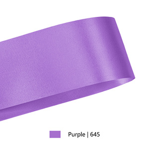 Hot Design Elegant Purple PP Flora Satin <b>Ribbon</b> Water-proof PP <b>Ribbon</b> Roll For Flora Decor Gift Wrapping - Product Image 2