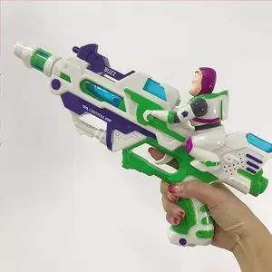 AL 2024 Buzz Lightyears anda com som e luz, boneco de ação Toy Story 4 Pistola, brinquedo de ação