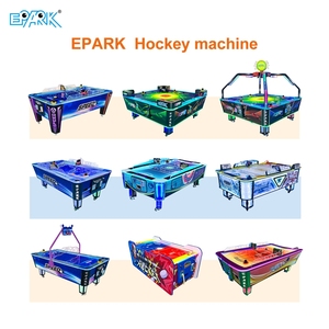 Table de hockey sur air à pièces, simulateur de jeux d'arcade, jeu de hockey sur table avec pointage, machine de divertissement pour centre de jeux - Product Image 3