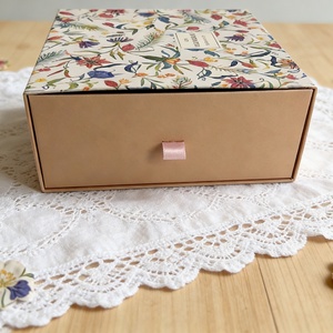 กล่องเครื่องประดับแบบลิ้นชักทำจากกระดาษรีไซเคิล เป็นมิตรกับสิ่งแวดล้อม คุณภาพสูง สำหรับแหวน สร้อยคอ กำไลข้อมือ พร้อมโลโก้สั่งทำพิเศษ - Product Image 3