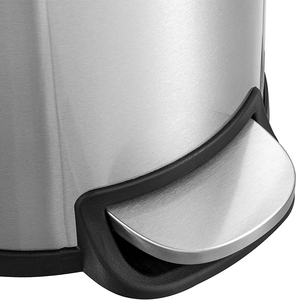 Bidone a pedale rettangolare a chiusura morbida 12L <span class=keywords><strong>pattumiera</strong></span> in acciaio inossidabile <span class=keywords><strong>pattumiera</strong></span> da <span class=keywords><strong>bagno</strong></span> per la casa - Product Image 4