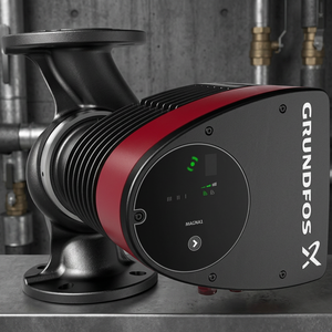Pompe de circulation en fonte monophasée Grundfos Magna1 50-150 F 115V 3/4 Hp pour systèmes de chauffage et de refroidissement - Product Image 2