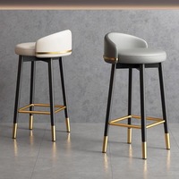 Chaise haute de luxe en fer, robuste, durable, légère, pour la maison, le bureau, l'hôtel, la salle à manger