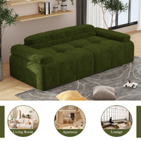 ModHomi Vente Chaude Canapé Côtelé en Boîte Canapé-Lit Compresse Sous Vide Ensemble de Canapé Modulable et Sectionnel