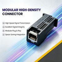 Prend en charge la transmission de signaux à haute vitesse et haute fréquence. Connecteur OSFP 1.6T pour commutateur de centre de données / routeur central.