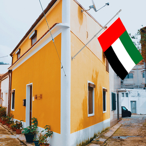 3x5Ft alta calidad Triple/doble capa más tela opaca 100D tela de poliéster Bandera de País United_Arab_Emirates país - Product Image 3
