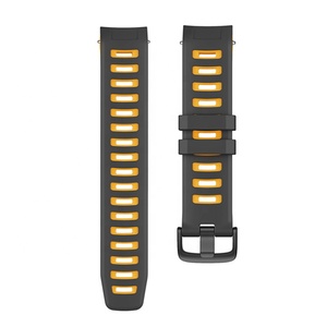 Nouveauté - Bracelet en silicone bicolore avec boucle pour montre <span class=keywords><strong>Garmin</strong></span> Instinct/ Instinct2/ InstinctE-45 - Product Image 2