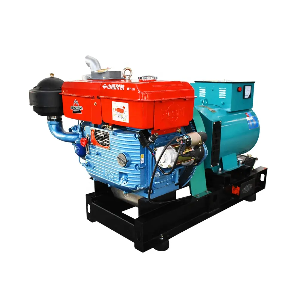 12 kW 15 kW Changchai Power 50 Hz direkte einzylinder offener Rahmen wassergekühlter Dieselgenerator-Set