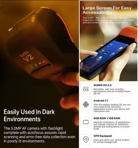 Nhà Máy Bán buôn sunmi V2 SE <span class=keywords><strong>POS</strong></span> phần mềm thanh toán đăng ký Android 12 điểm của bán thông minh máy in di động <span class=keywords><strong>POS</strong></span> - Product Image 5