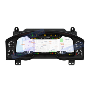 12.3 ''ảo buồng lái <span class=keywords><strong>LCD</strong></span> Bảng điều khiển kỹ thuật số cụm công cụ cho TOYOTA LAND CRUISER 2008-2016 kỹ thuật số Bảng điều khiển tốc độ mét - Product Image 2