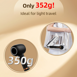Sèche-cheveux ionique négatif 1600W à moteur BLDC sans balais haute vitesse avec 3 niveaux de vitesse, séchoir à main pour cheveux – Grande Vente - Product Image 5