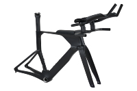 Cuadro de Bicicleta TT, Cuadro de Fibra de Carbono T800, Freno de Disco, Compatible con Di2, Cuadros de Triatlón