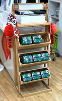 Chargeur payant en plastique rotatif pliable modulaire pour huile moteur pour vitrine et présentoir d'expositions