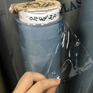 En rouleau de feuille mince de Pvc feuille transparente <span class=keywords><strong>prix</strong></span> cristal super clair souple souple film vinyle plastique - Product Image 3