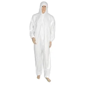 Disposable Coverall Suit Protective Lightweight Disposable SMS Coverall Suits