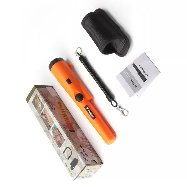 New Arrival Gp-pointer Waterproof Metal Detector Gold Under Ground Detector De Metales Oro Profesional for Treasure Hunting