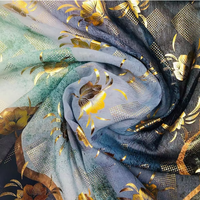 Hijab châle pour femme de haute qualité, 100% polyester, imprimé numérique, motif floral/à pois, pour les occasions de fête
