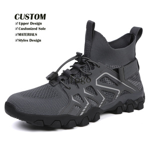 Fabricant d'usine OEM ODM, chaussures de randonnée personnalisées, chaussures de sport d'extérieur décontractées de style randonnée respirantes pour hommes et femmes de grande taille - Product Image 2