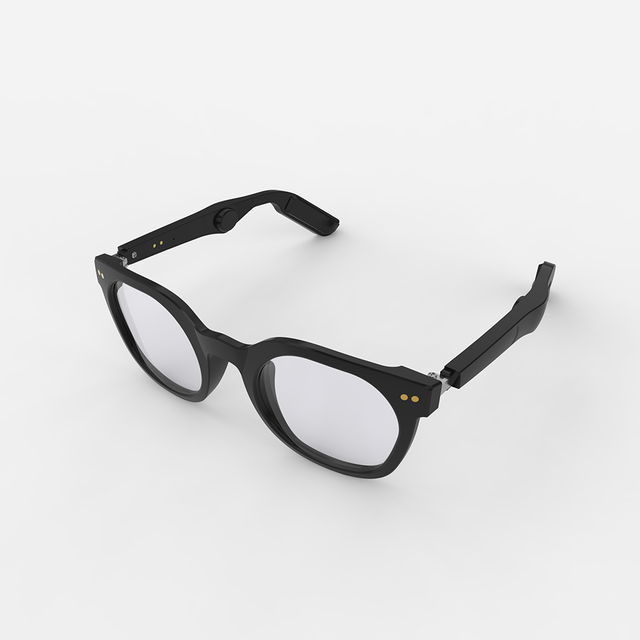 2024 Newest Design Headsets Smart Audio Glasses with Bluetooth Control Clear Sound Acetate Lens Eyeglasses