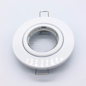 Iluminación halógena Gu10 mr16 ajustable redonda de <span class=keywords><strong>techo</strong></span> empotrada Downlight Accesorios - Product Image 4
