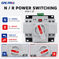 Commutateur de transfert automatique double alimentation 63A ATS 2P AC 220V EPEPRO pour générateur domestique et alimentation de secours