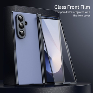 Estuche rígido mate a prueba de golpes para teléfono con bisagra Protector de pantalla Estuche plegable para teléfono celular para Samsung Galaxy Z Fold <span class=keywords><strong>7</strong></span> 5G Estuches - Product Image 4