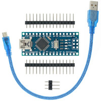 SAMIORE ROBOT Promotion pour arduino Nano 3.0 Atmega328 contrôleur carte Compatible Module carte de développement PCB sans USB V3.0