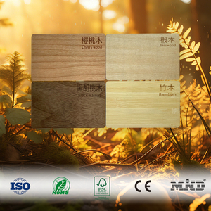 Carte en bois RFID NFC gravée avec <span class=keywords><strong>logo</strong></span> sculpté, design cadeau, certification FSC, 13,56 MHz - Product Image 1
