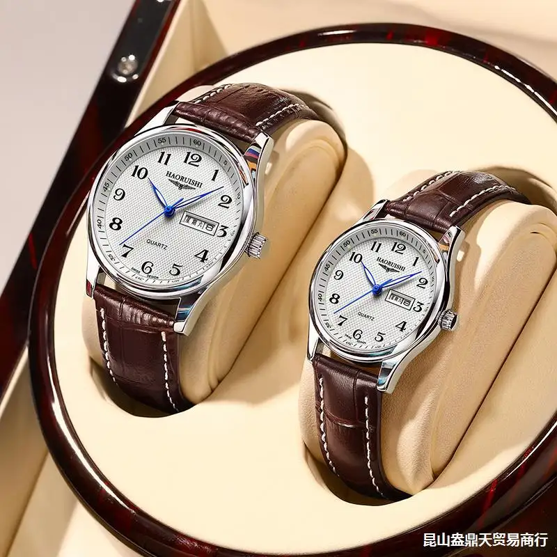 2024 Лидер продаж швейцарские мужские водонепроницаемые механические часы светящиеся деловые студенческие Ретро топ десять кварцевые мужские модели