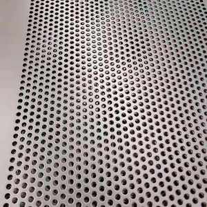 Malla Microperforada de Acero Inoxidable de 1 mm, Lámina Metálica Resistente a la Corrosión con Servicios de Corte y Doblado - Product Image 2