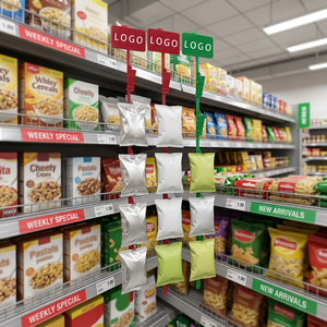 ที่ยึดป้ายราคาสินค้าอเนกประสงค์สำหรับชั้นวางสินค้ามาตรฐานในร้านค้า - Product Image 1