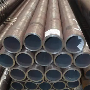 Honed Api 5L Astm A106 St44 Mild Carbon Steel Seamless Pipe Tube 40mm Seamless Steel Pipes