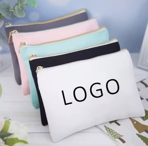 Bolsa de Regalo Personalizada de Cuero PU, Bolsa con Cierre para Maquillaje, Bolsa de Almacenamiento de Cosméticos - Product Image 3