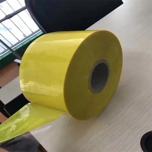 Rouleaux autocollants jaunes à colle anti-insectes 20cm x 100m, bandes de colle à double face avec films de décharge, 10 pièces - Product Image 3