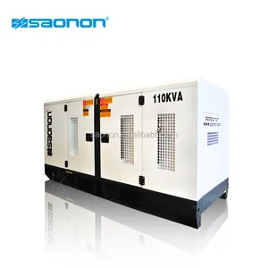 Saonon Sound Proof 90kVA Diesel generator Biogas generator