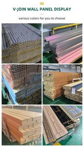 Golden Line Modern <strong>Wall</strong> Panels Leather Grain WPC <strong>Wall</strong> <strong>Cladding</strong> Waterproof Soundproof <strong>Interior</strong> Decorative <strong>Cladding</strong> for Apartments - Product Image 6