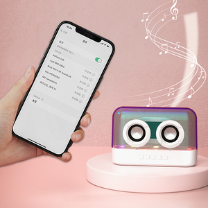 Yayusi Hot Bán <span class=keywords><strong>K9</strong></span> trong suốt Acrylic RGB ánh sáng đầy màu sắc <span class=keywords><strong>Bluetooth</strong></span> Loa kênh 2.0 đa chức năng loa không dây - Product Image 3
