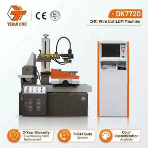Mesin Pemotong Kawat EDM Kecepatan Tinggi Ukuran Meja Kecil DK7720 Mesin EDM Kawat EDM - Product Image 1