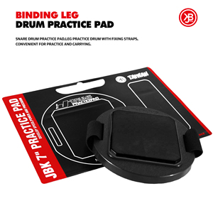 JBK 10 Inch <strong>Practice</strong> Percussion Silicone Rubber Snare <strong>Pad</strong> Drumming Drum <strong>Practice</strong> <strong>Pad</strong> Kit - Product Image 4