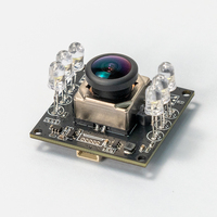 Module de caméra USB 8MP IMX415 à mise au point automatique, objectif fisheye grand angle 180-220 degrés, 4K 30FPS USB2.0 UVC, image vidéo haute résolution