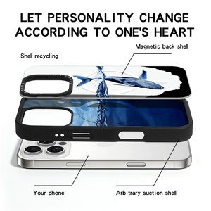 Étui de protection magnétique 2-en-1 de qualité supérieure pour iPhone 17 Pro Max 16 15 14, coque amovible en TPU et PC - Product Image 5