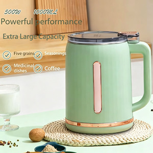 Moulin à café grande capacité 1L, broyeur de grains, robot culinaire, mixeur, machine à moudre les herbes médicinales - Product Image 1