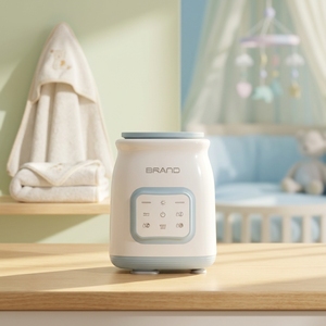 Máquina para Preparar <span class=keywords><strong>Biberones</strong></span> 2 en 1, Calentador de <span class=keywords><strong>Biberones</strong></span> y Mezclador de Leche Eléctrico Portátil con Luz Nocturna - Product Image 6