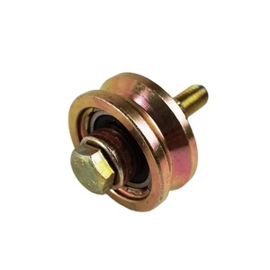 Rouleau <span class=keywords><strong>de</strong></span> <span class=keywords><strong>portail</strong></span> coulissant à roulement unique à rainure en V avec rondelles à vis et écrous - Product Image 1
